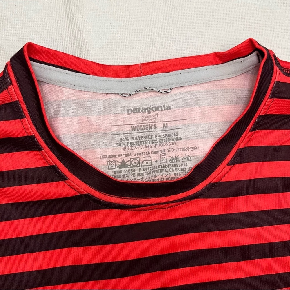 Patagonia Capilene 1 Silkweight T-Shirt Short Sleeve Crew Neck - Picture 3 of 6